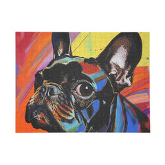 French Bulldog Fine Art Jigsaw Puzzle - 96, 252, 500, 1000 Pieces