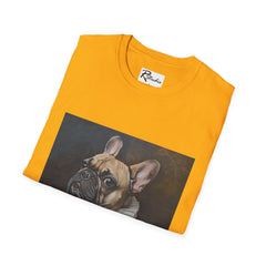 French Bulldog Fine Art Unisex Softstyle T-Shirt