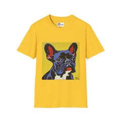 French Bulldog Fine Art Unisex Softstyle T-Shirt