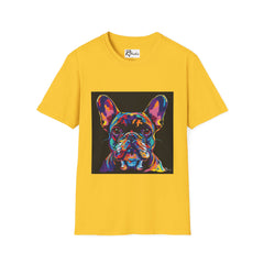 French Bulldog Fine Art Unisex Softstyle T-Shirt