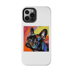 French Bulldog Fine Art Tough iPhone Case - Durable & Stylish Protection