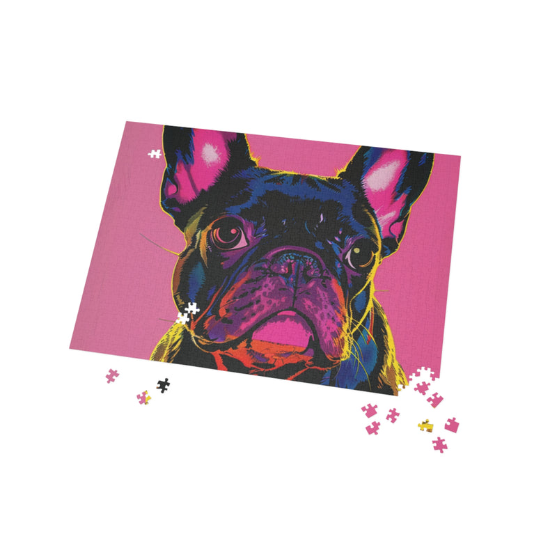 French Bulldog Fine Art Jigsaw Puzzle - 96, 252, 500, 1000 Pieces