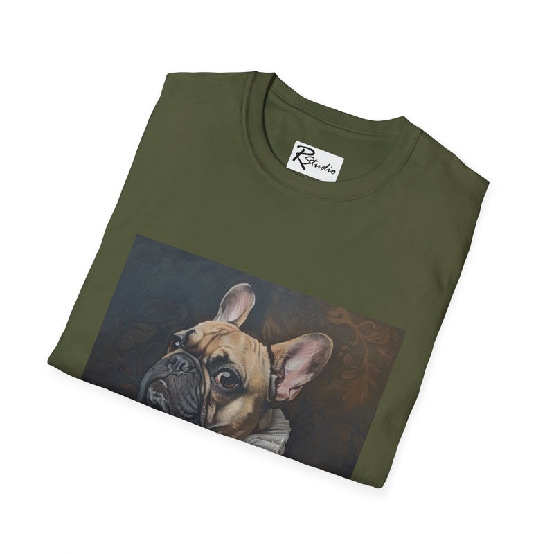 French Bulldog Fine Art Unisex Softstyle T-Shirt