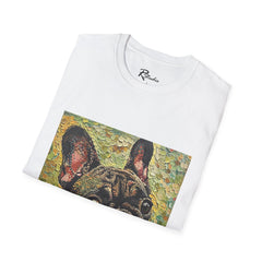 French Bulldog Fine Art Unisex Softstyle T-Shirt