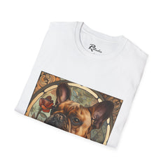 French Bulldog Fine Art Unisex Softstyle T-Shirt