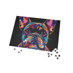 French Bulldog Fine Art Jigsaw Puzzle - 96, 252, 500, 1000 Pieces