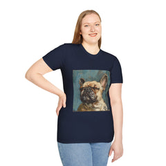 French Bulldog Fine Art Unisex Softstyle T-Shirt