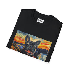 French Bulldog Fine Art Unisex Softstyle T-Shirt