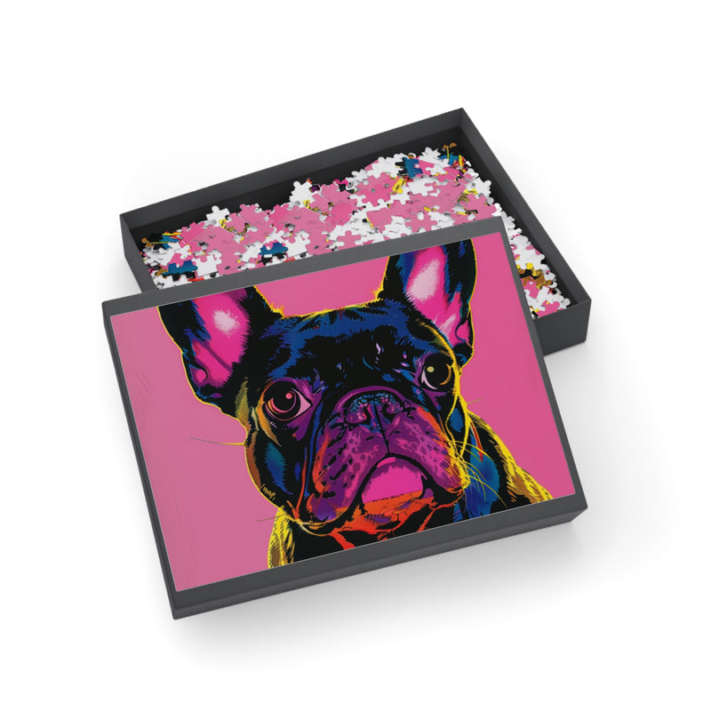 French Bulldog Fine Art Jigsaw Puzzle - 96, 252, 500, 1000 Pieces