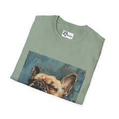 French Bulldog Fine Art Unisex Softstyle T-Shirt