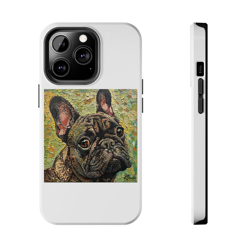 French Bulldog Fine Art Tough iPhone Case - Durable & Stylish Protection