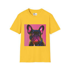 French Bulldog Fine Art Unisex Softstyle T-Shirt