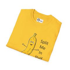 Naughty Nibbles Funny Adult Humor Banana Unisex Soft-Style T-Shirt