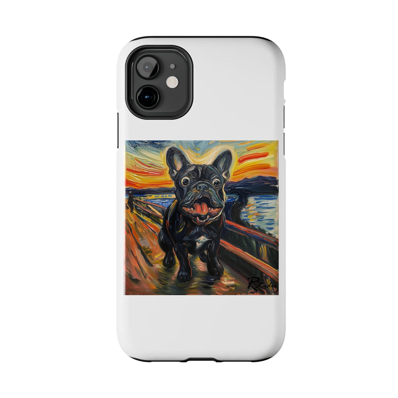 French Bulldog Fine Art Tough iPhone Case - Durable & Stylish Protection