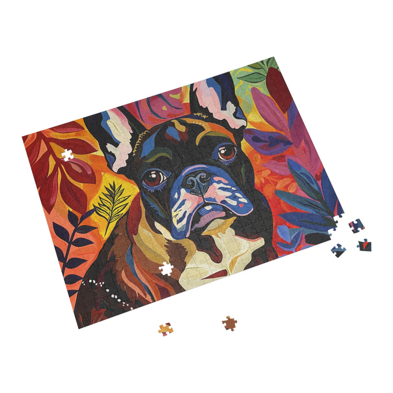 French Bulldog Fine Art Jigsaw Puzzle - 96, 252, 500, 1000 Pieces