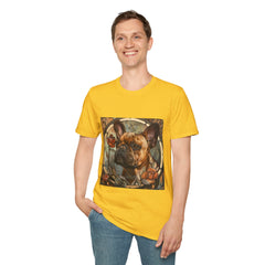 French Bulldog Fine Art Unisex Softstyle T-Shirt