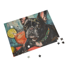 French Bulldog Fine Art Jigsaw Puzzle - 96, 252, 500, 1000 Pieces