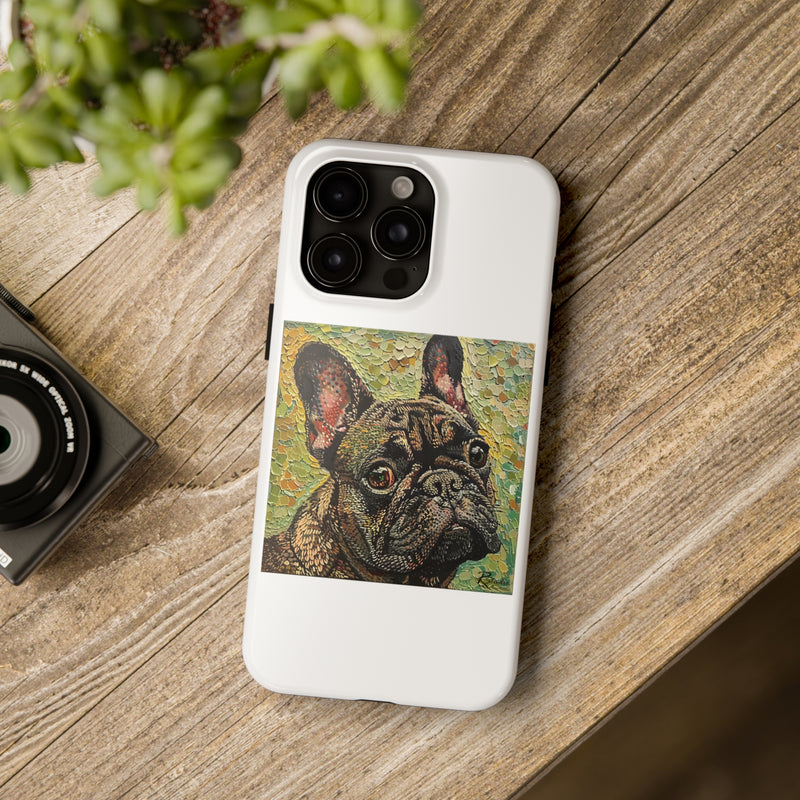 French Bulldog Fine Art Tough iPhone Case - Durable & Stylish Protection