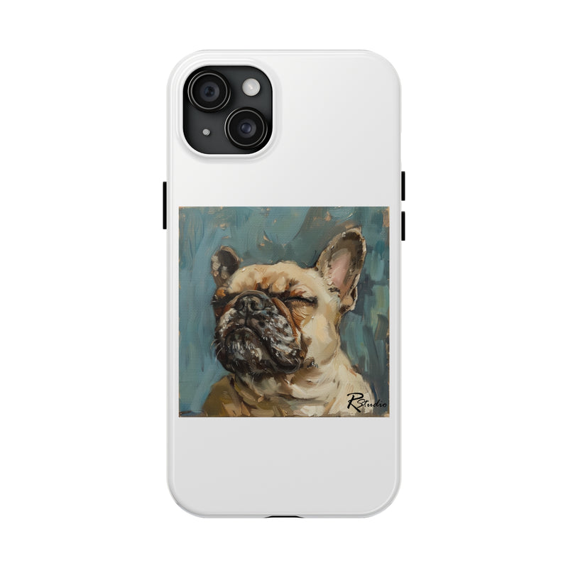 French Bulldog Fine Art Tough iPhone Case - Durable & Stylish Protection