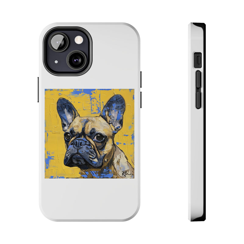 French Bulldog Fine Art Tough iPhone Case - Durable & Stylish Protection