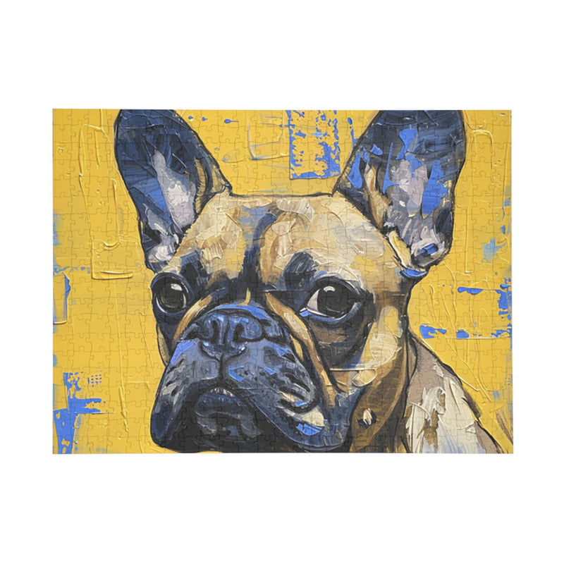 French Bulldog Fine Art Jigsaw Puzzle - 96, 252, 500, 1000 Pieces