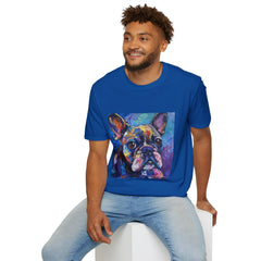 French Bulldog Fine Art Unisex Softstyle T-Shirt