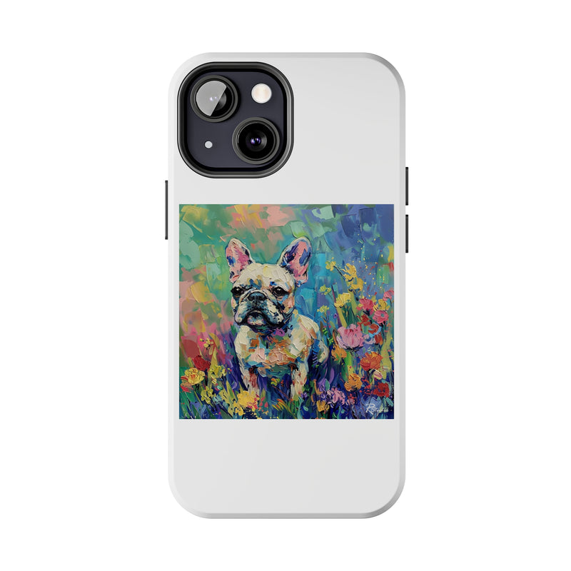 French Bulldog Fine Art Tough iPhone Case - Durable & Stylish Protection