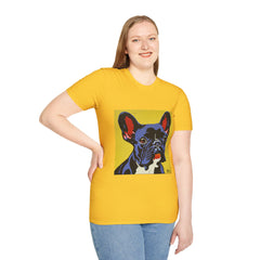 French Bulldog Fine Art Unisex Softstyle T-Shirt