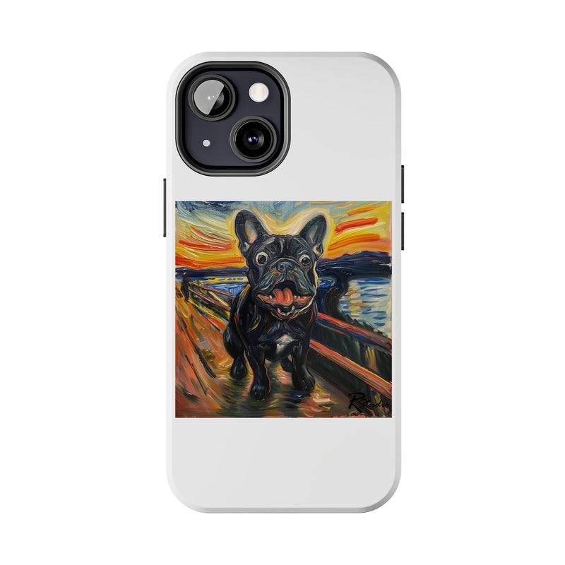 French Bulldog Fine Art Tough iPhone Case - Durable & Stylish Protection