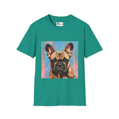 French Bulldog Fine Art Unisex Softstyle T-Shirt