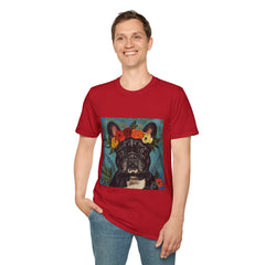 French Bulldog Fine Art Unisex Softstyle T-Shirt