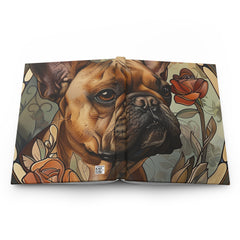 French Bulldog Hardcover Journal - Fine Art Inspired Matte Finish