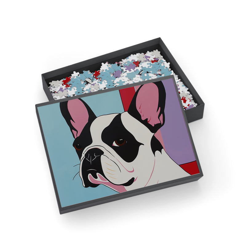 French Bulldog Fine Art Jigsaw Puzzle - 96, 252, 500, 1000 Pieces