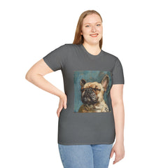 French Bulldog Fine Art Unisex Softstyle T-Shirt