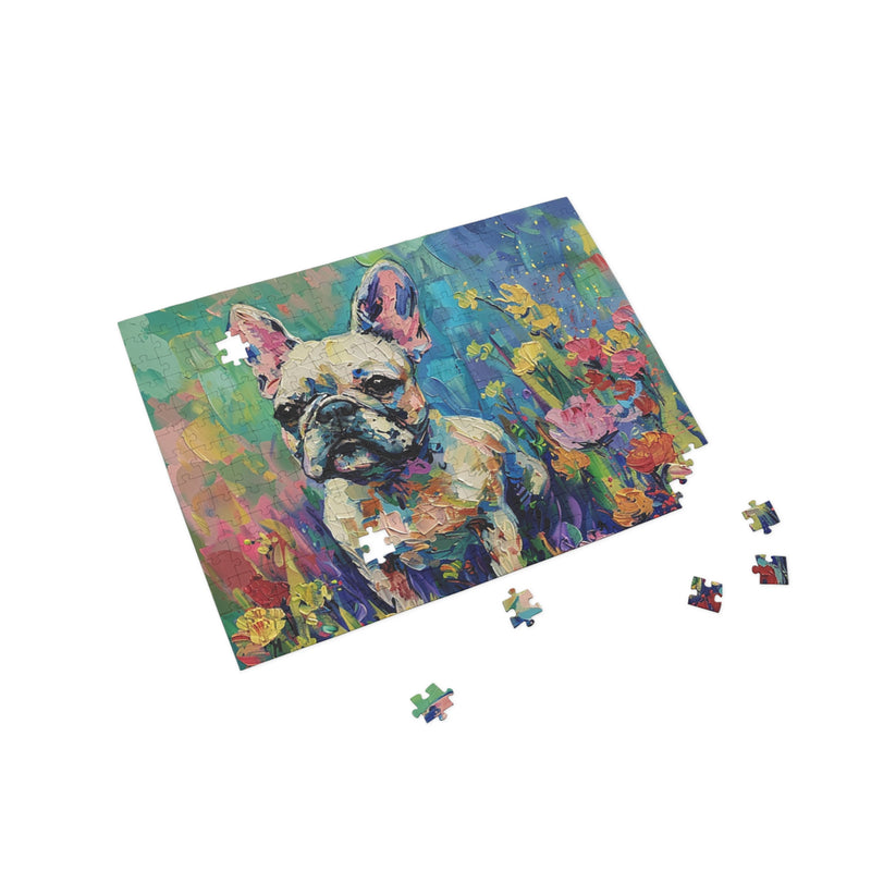 French Bulldog Fine Art Jigsaw Puzzle - 96, 252, 500, 1000 Pieces