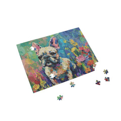 French Bulldog Fine Art Jigsaw Puzzle - 96, 252, 500, 1000 Pieces