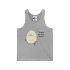 Naughty Nibbles Funny Adult Humor Egg  Unisex Soft-Style Tank Top