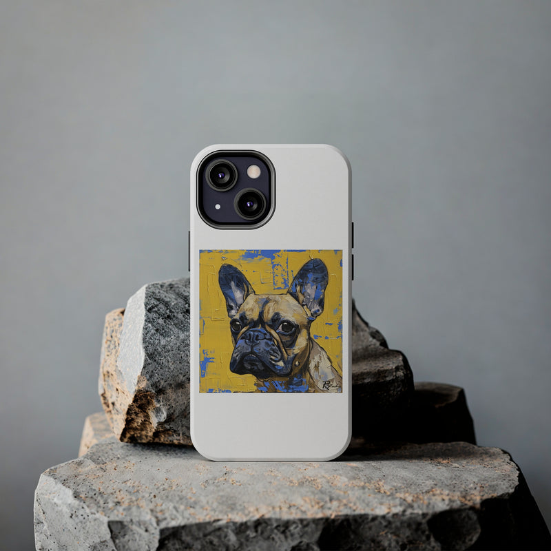 French Bulldog Fine Art Tough iPhone Case - Durable & Stylish Protection